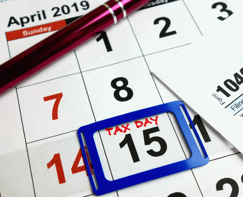 2019 Tax Filing Due Dates