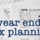 End-of-Year Income Tax Checklist